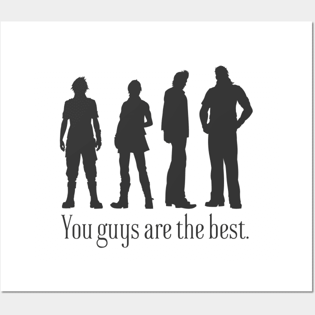 They're Your Brothers | Quote Wall Art by PrinceSnoozy